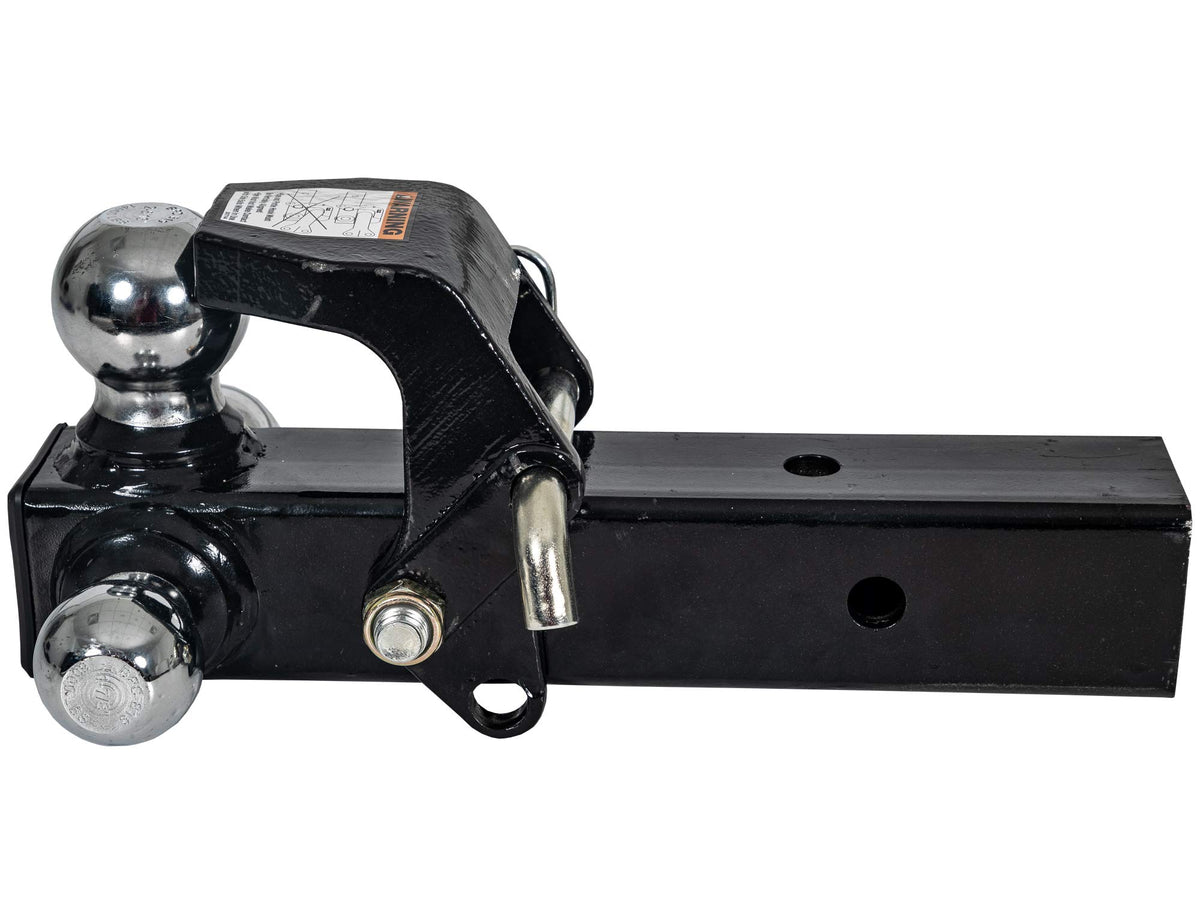 Buyers Products hitch installed in truck receiver illustrating easy mounting and readiness benefit