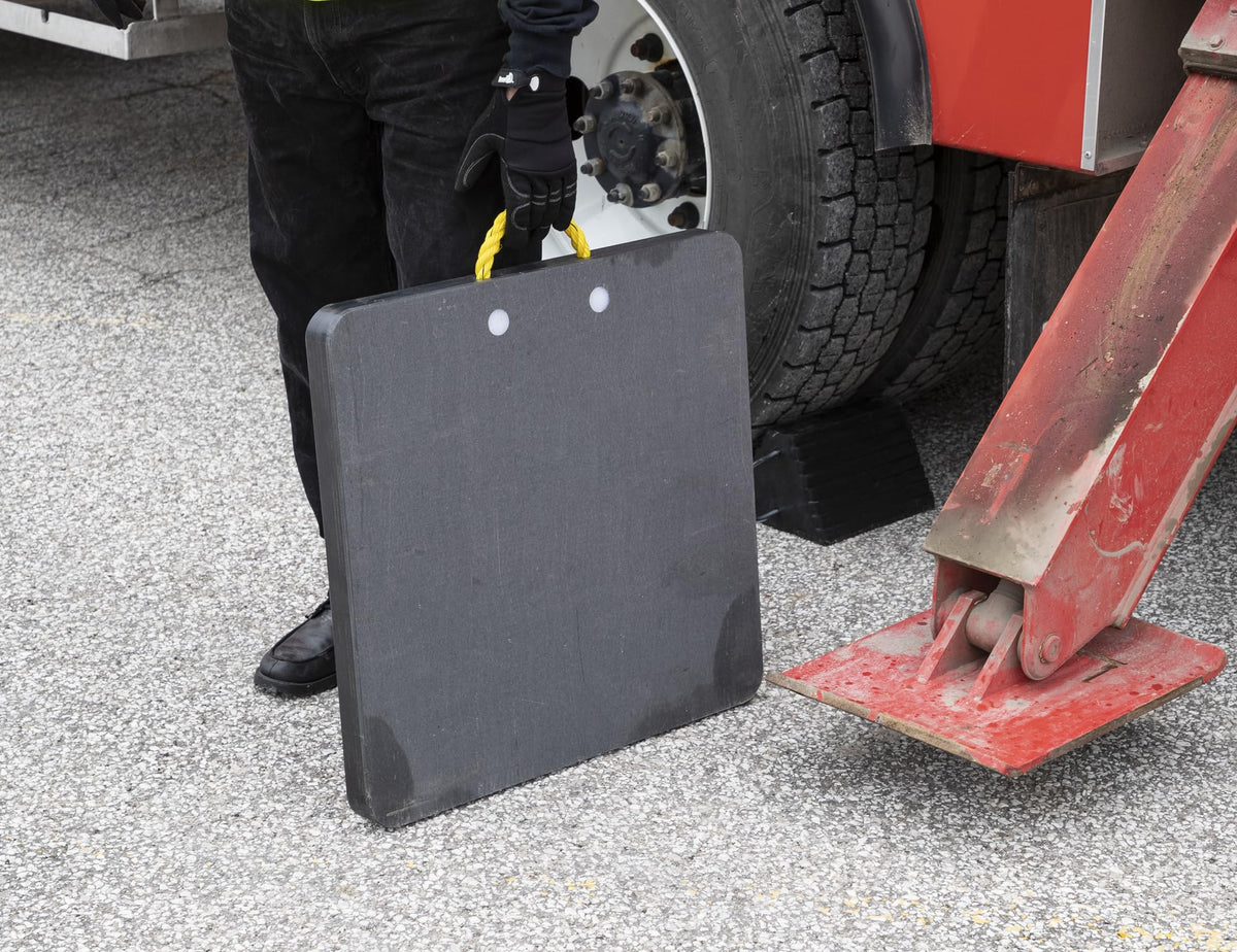 Buyers Products close-up of HDPE texture highlighting non-slip surface and durability benefit