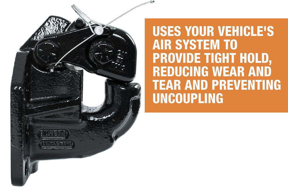 Buyers Products PH50 air chamber interface showing cushioning capability
