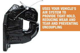 Buyers Products PH50 air chamber interface showing cushioning capability