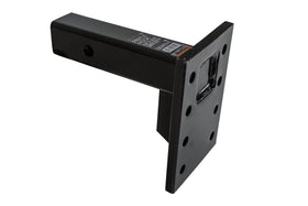Buyers Products front view of PM87 mount showing receiver fit and secure design