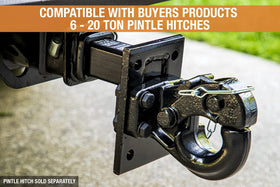 Buyers Products PM87 side profile illustrating three-position drop and strength