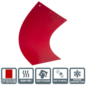 Buyers Products close-up of polymer thickness and texture highlighting impact resistance