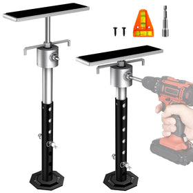 BuyGoe front assembly showing sturdy jack and base protecting slide-out