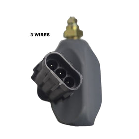 BUYMACHINERYPARTS solenoid three-pin connector close-up for straightforward wiring