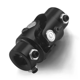 BUYMACHINERYPARTS front view of black u-joint showing compact profile and reliable fit