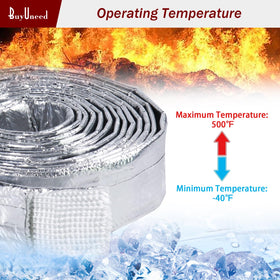 BuyUneed detail of fiberglass core showing flexible durable thermal barrier