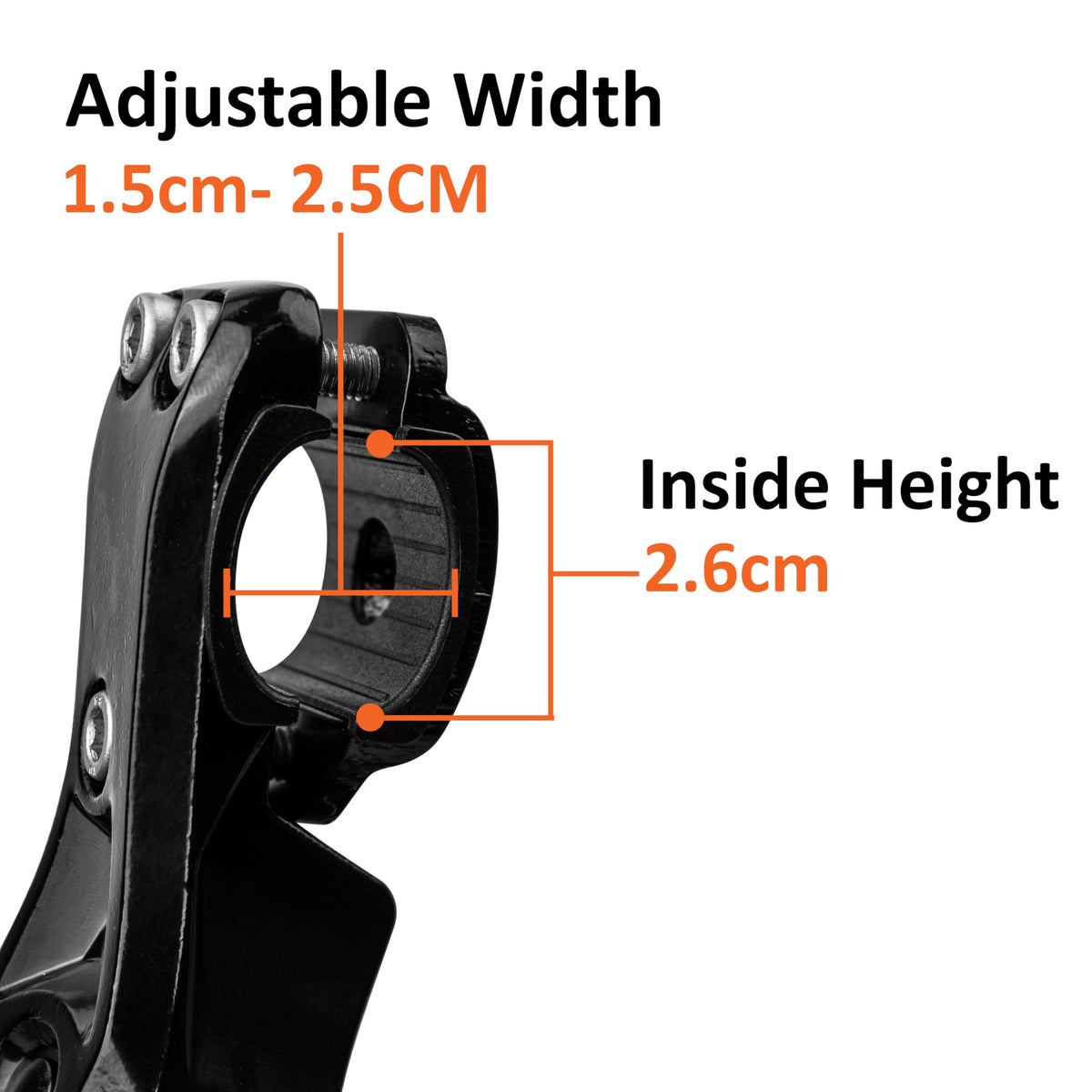 BV kickstand non-slip foot detail preventing sliding on gravel and asphalt