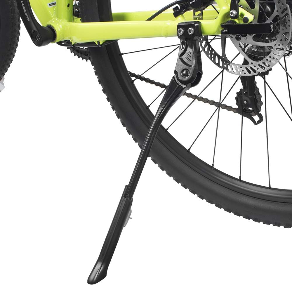 BV kickstand front profile showing slender aluminum body and stable stance