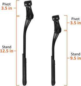 BV kickstand installation plate and bolts highlighting easy two-bolt mounting and reliability
