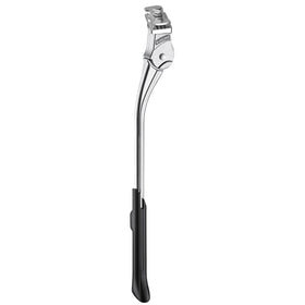 BV kickstand polished silver finish and steel hex bolt detail highlighting anti-tamper security