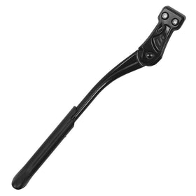 BV kickstand supporting bike on grass for secure parking outdoors
