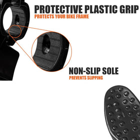BV non-slip foot image demonstrating grip and resistance to sinking