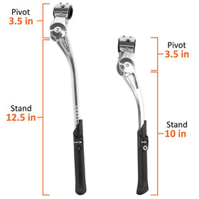 BV side profile detail showing low-profile bracket and leg stiffness