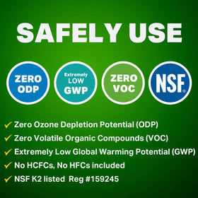 BW-100 can label showing instructions for safe use