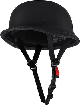 BwondMand front view helmet showing matte black shell and DOT approval benefit