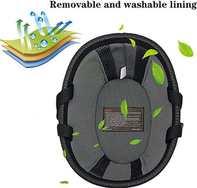 BwondMand helmet next to tape measure illustrating size guidance for correct fit selection