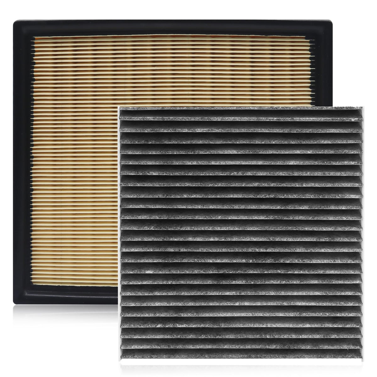 BX-Good front packaging showing both engine and cabin filters for easy identification and convenience