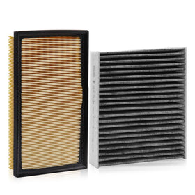 BX-Good front packaging showing both cabin and engine filters and easy-install promise