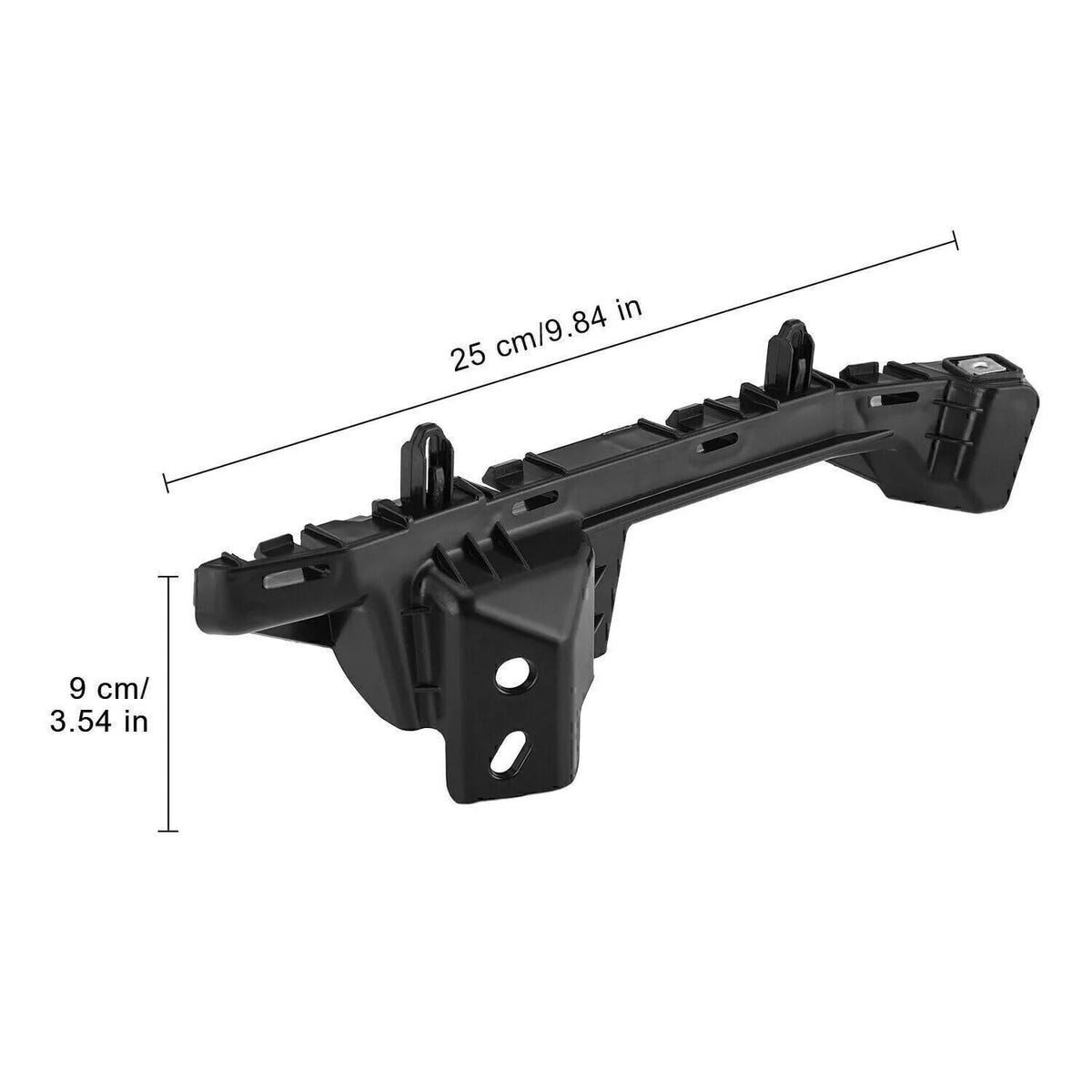 BXZ black bracket texture highlighting resilient finish and weather resistance