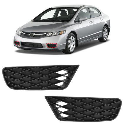 BXZ front bumper outer grille front view showing clean factory-style look