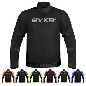 BYKR front view showing fit and reflective accents for safer visibility