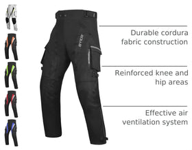 BYKR ventilation zip and micro mesh detail for airflow and cooling