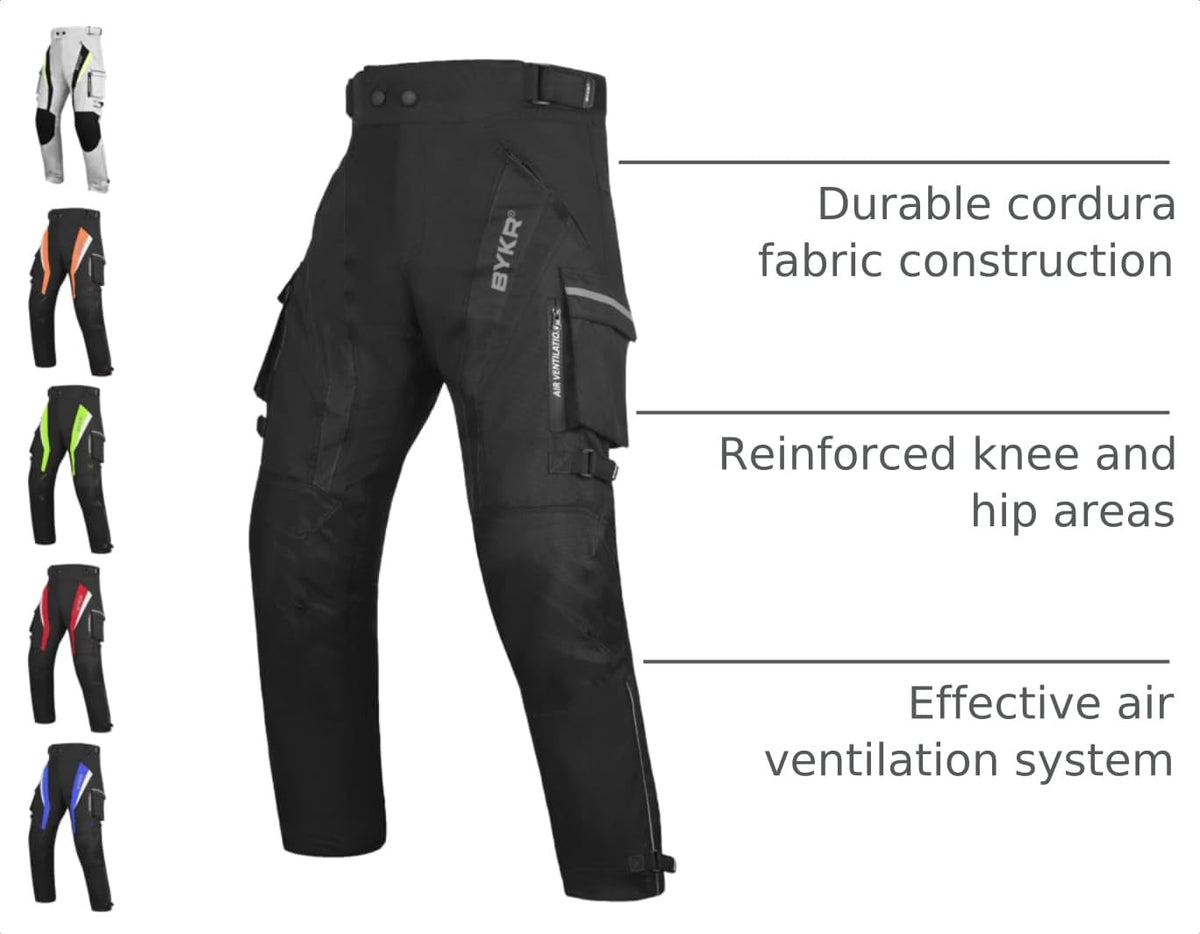 BYKR open ventilation zipper showing airflow benefit during hot weather