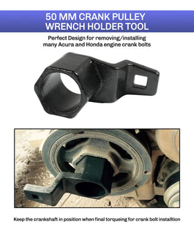 bylikeho 19mm harmonic balancer sleeve close-up highlighting deep counterweight for greater torque