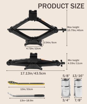 bylikeho close-up of scissor jack mechanism demonstrating sturdy construction