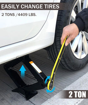 bylikeho lug wrench and ratchet displayed for quick wheel removal benefit