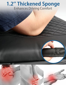 BystralX in-use armrest demonstrating added cushioning comfort