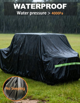 BystralX underside strap and buckle securing cover in wind