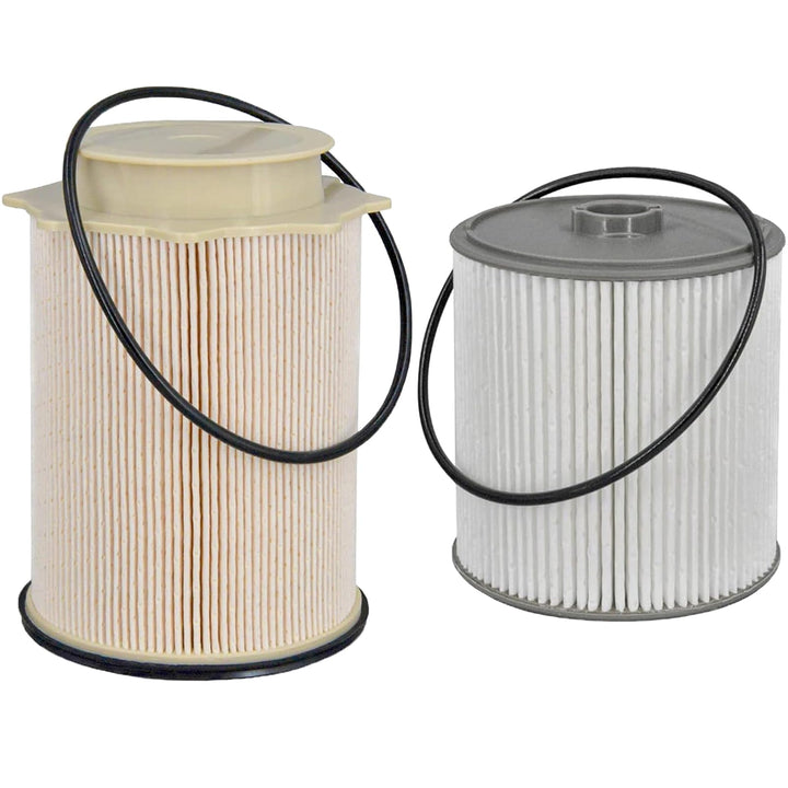 BZANPAR front view of fuel filter showing fit and label for easy replacement