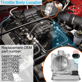 BZANPAR throttle body mounting bolt pattern for correct alignment benefit