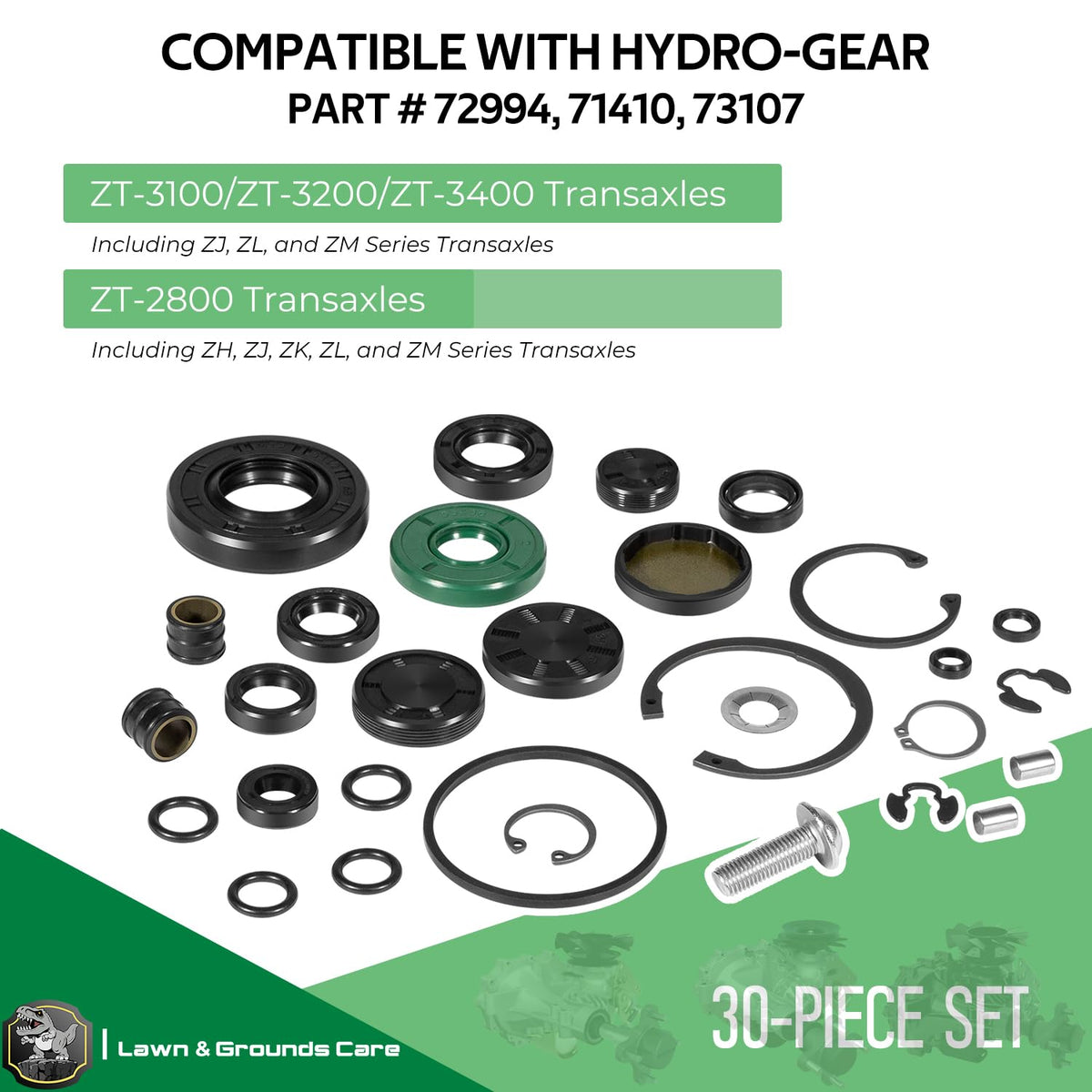 Bzcovac seals layout close-up highlighting organized parts for quick service