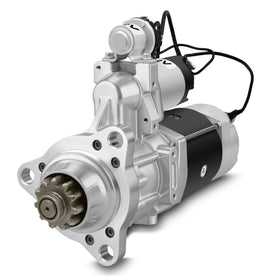 BZJUNZE starter front view showing robust build and easy fitment benefit