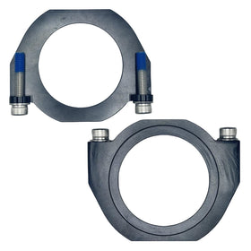 BZP guard next to ruler showing precise size and fitment clarity