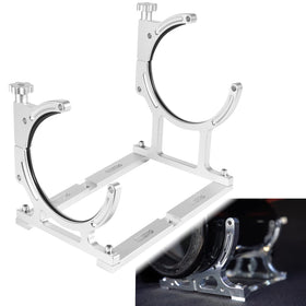 Bzsunway front view of billet aluminum bracket showing secure mount benefit