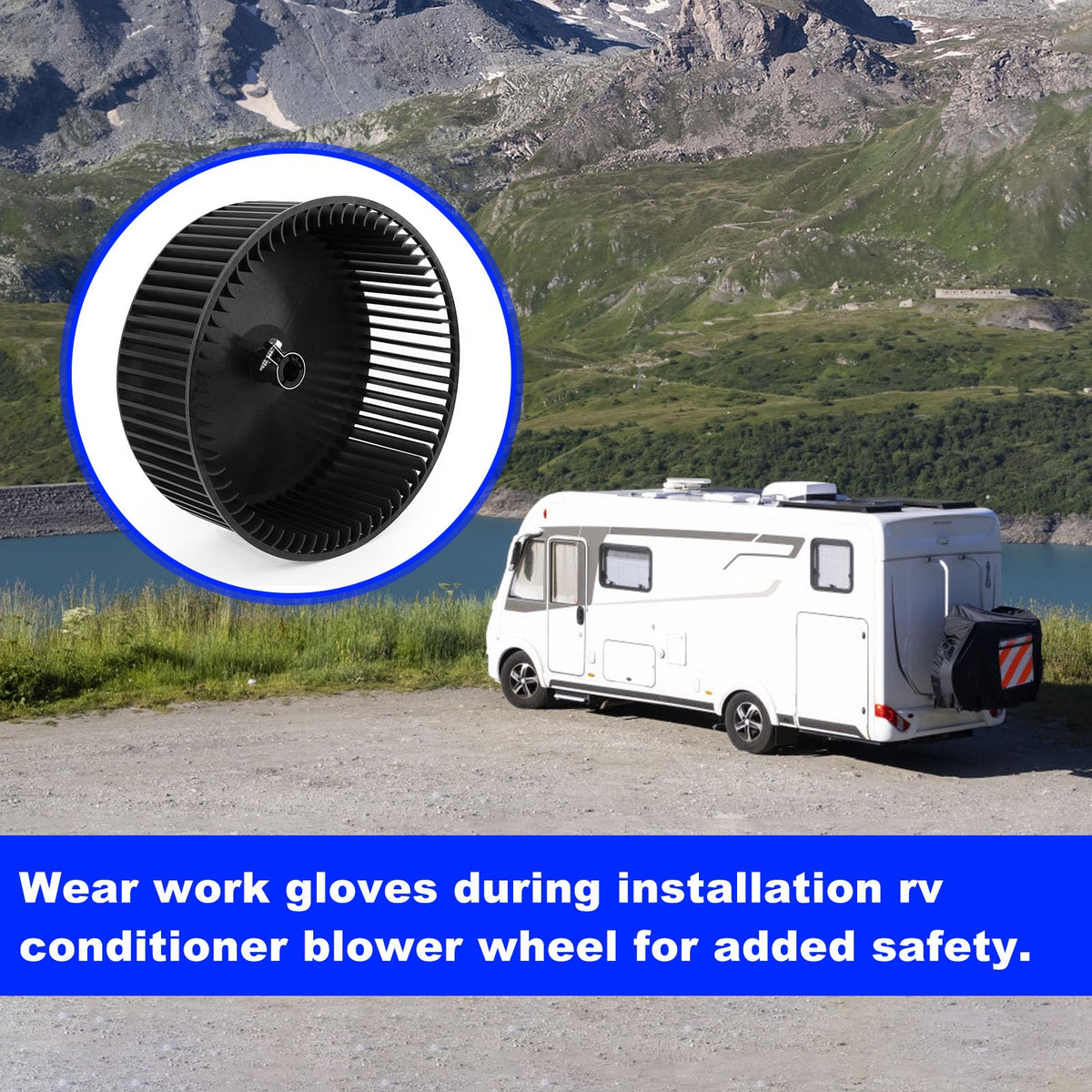 BZTT in RV interior scene illustrating cooler cabin comfort after replacement