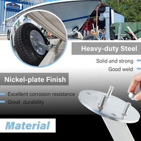 Bzumperyz mounted on a 3-inch trailer frame illustrating straightforward fitment