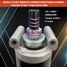 C CLINK starter copper winding visible inside for improved conductivity