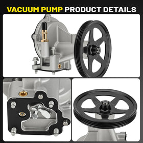C-Tzu pump aluminum finish highlighting corrosion resistance and durability