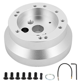 C-Tzu front view of short hub adapter showing bolt pattern and clean fit benefit