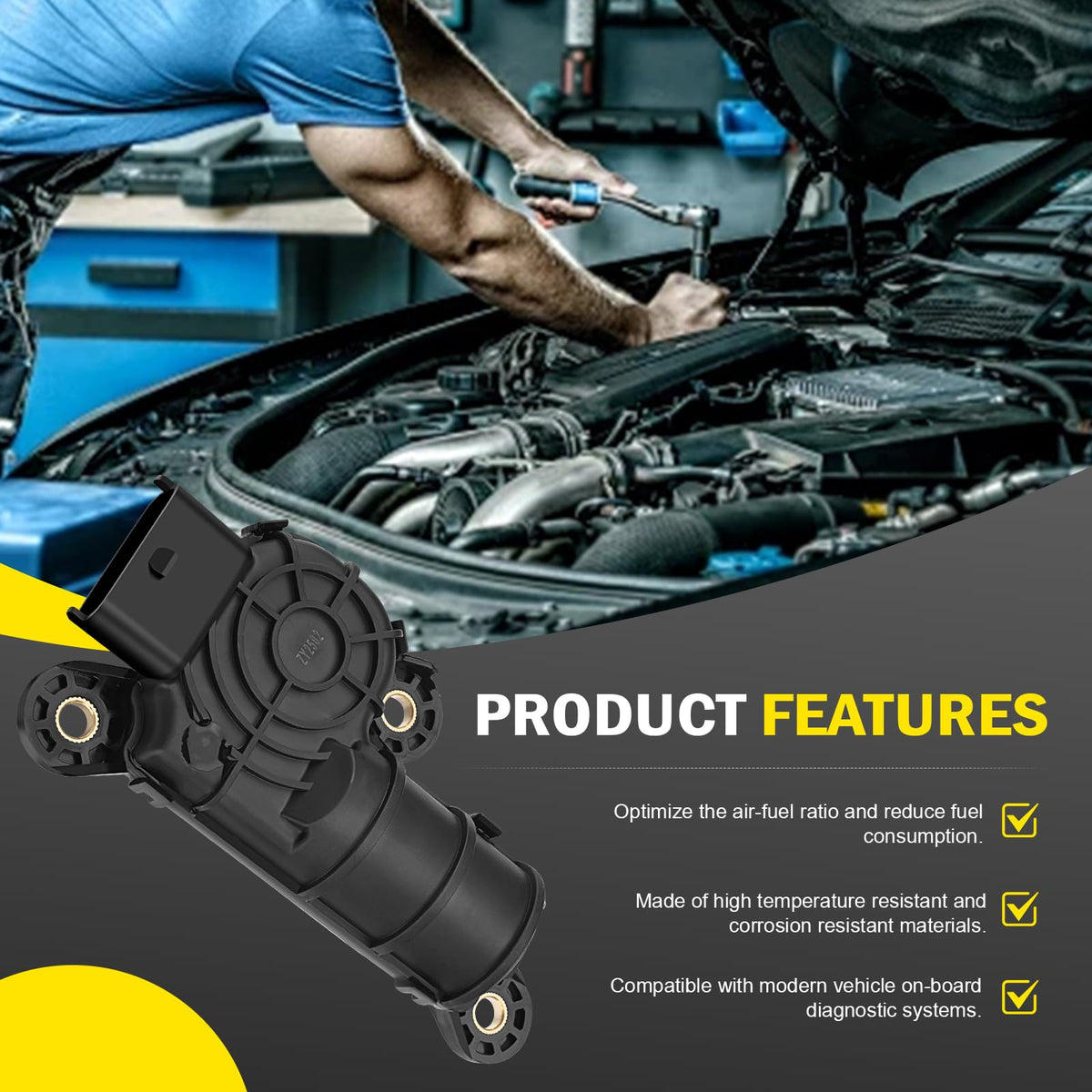 C-Tzu installed in engine bay demonstrating restored intake control and function benefit