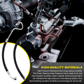 C-Tzu hoses beside a ruler displaying 50cm and 43cm lengths for precise fitment confirmation