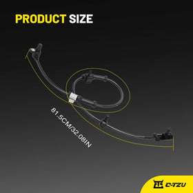 C-Tzu sensor installed on Silverado wheel area illustrating restored ABS control