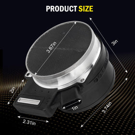 C-Tzu MAF sensor on workbench with tools illustrating easy DIY installation