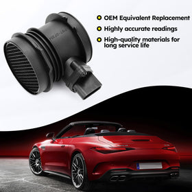 C-Tzu installed MAF sensor in engine intake demonstrating correct placement benefit