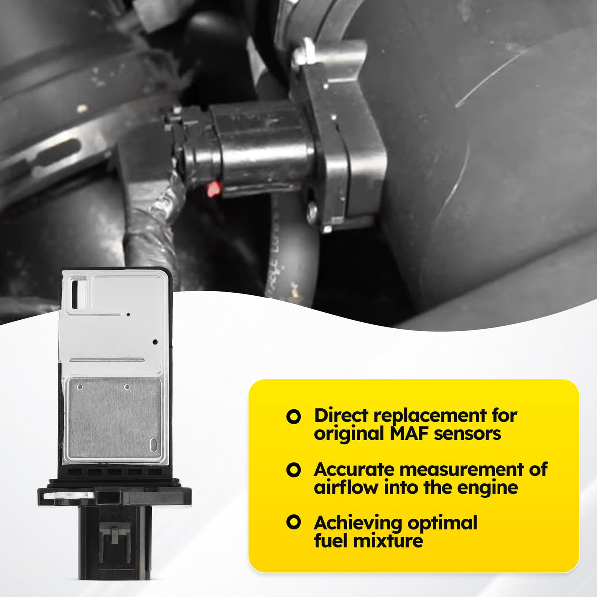 C-Tzu MAF connector close-up highlighting secure electrical plug for reliable signal transfer